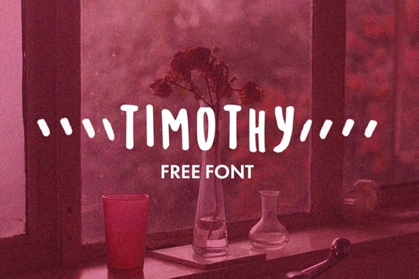 Timothy Hand Drawn Font