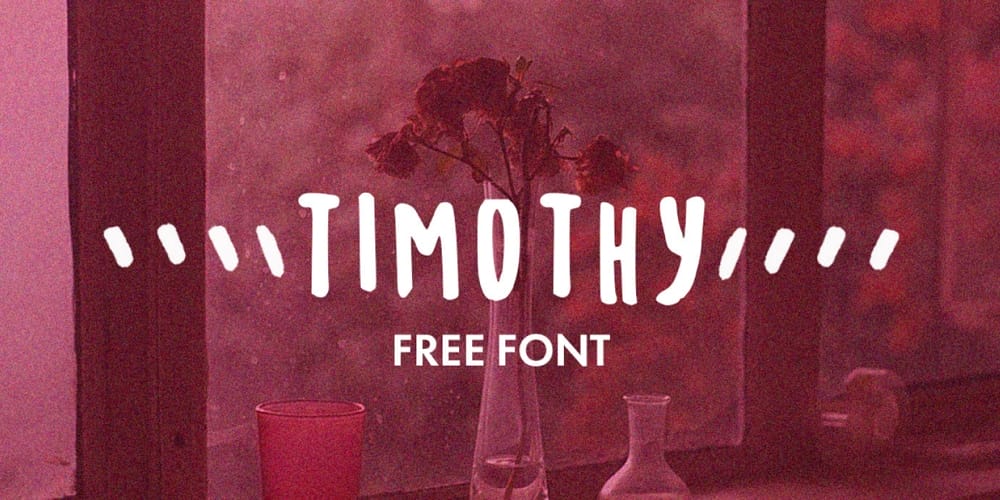 Timothy Hand Drawn Font