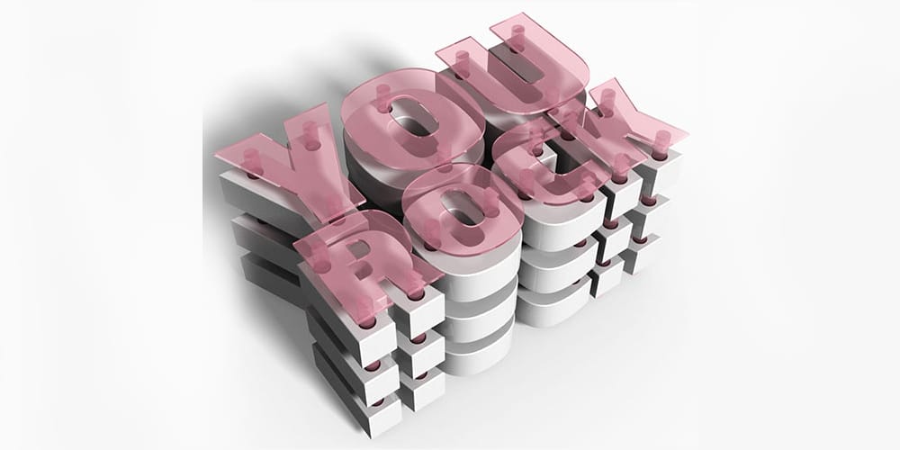 Best Collection of 3D Text Effect Photoshop Tutorials 13 3D Layered Blocks Text Effect