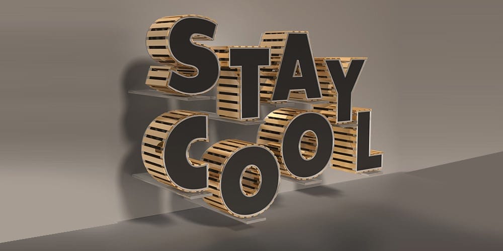 Best Collection of 3D Text Effect Photoshop Tutorials 24 Black and Gold 3D Text Effect