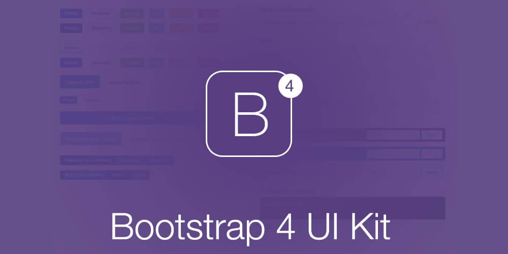 Bootstrap 4 UI Kit for Sketch