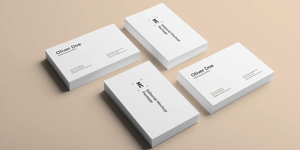 100+ Free Business Card Mockups PSD 393 Business Card Mockups