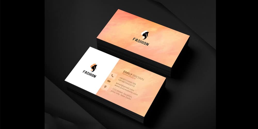 100+ Free Business Cards PSD 32 Free Fashion Designer Business Card PSD