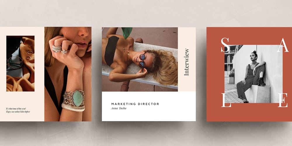 100+ Best Instagram post Templates to Gain More Followers 106 Free Minimal Instagram Templates