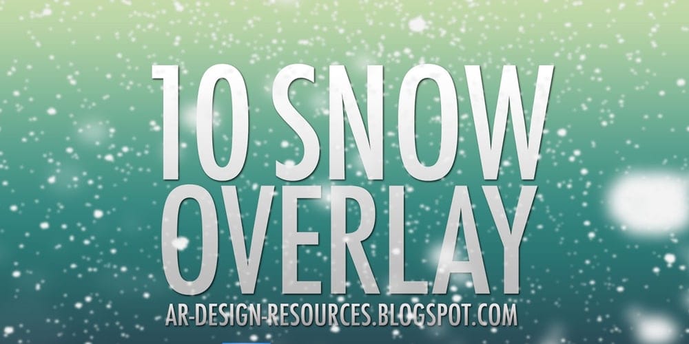 Collection of Best Photoshop Brushes 257 Free Snow Overlays