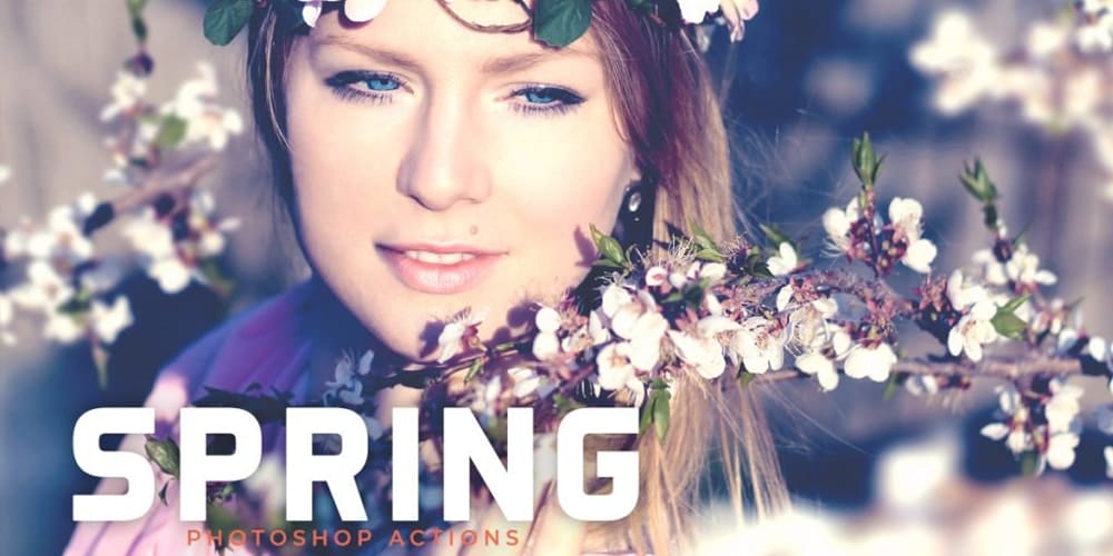 Latest Free Photoshop Actions 8 Free Spring Photoshop Actions