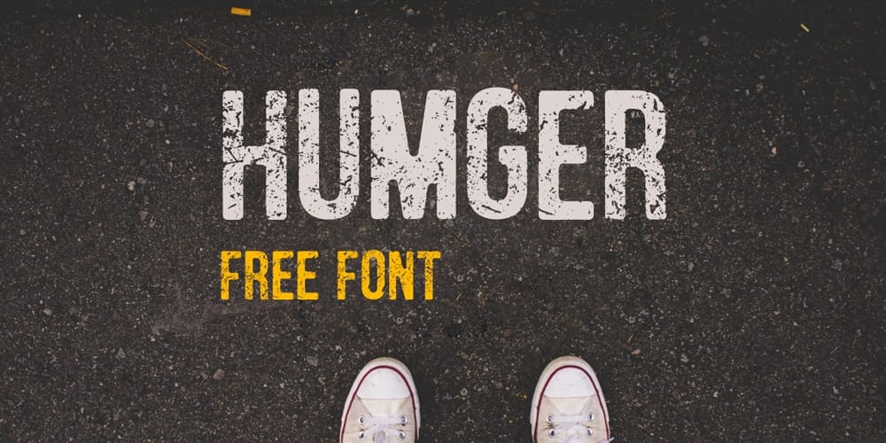 200+ Great Free Fonts for Designers 694 Humger Font