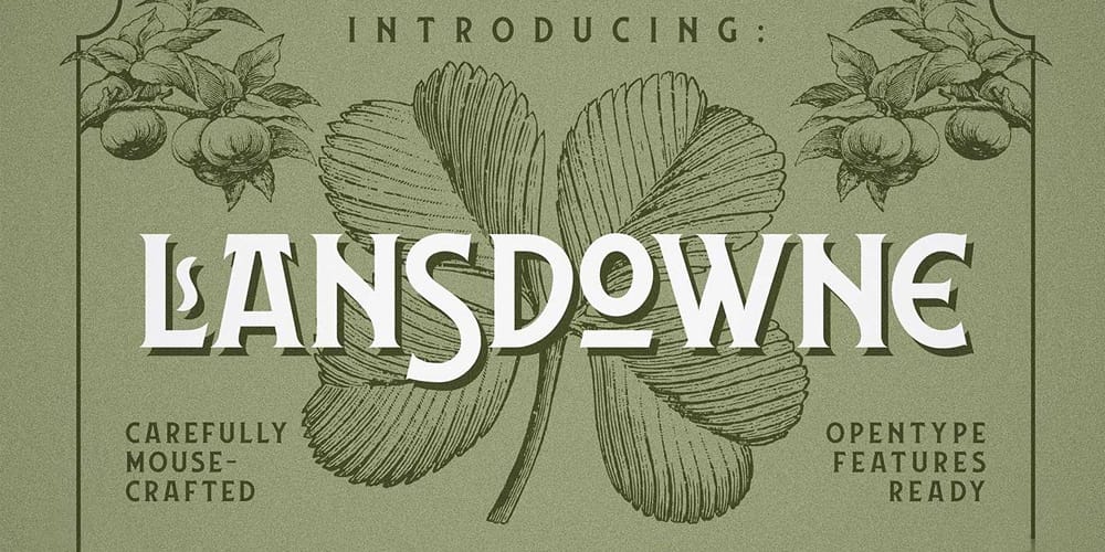 Lansdowne Decorative Font