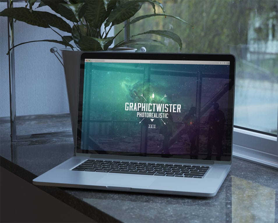 Premium MacBook Pro Mockup 2 Premium MacBook Pro Mockup