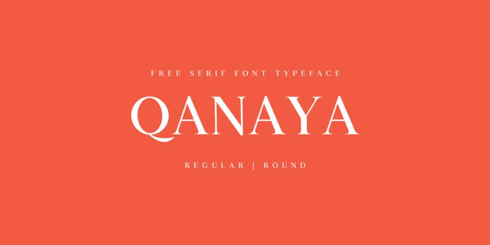 Qanaya Serif Font