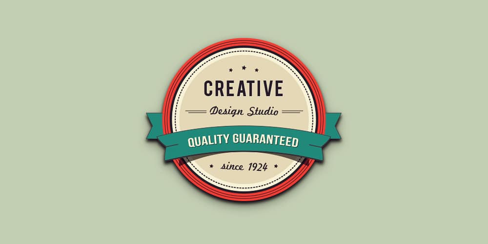 Latest Adobe Illustrator Tutorials 200 Retro Badge