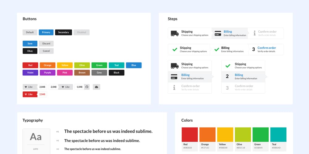 Semantic UI Kit