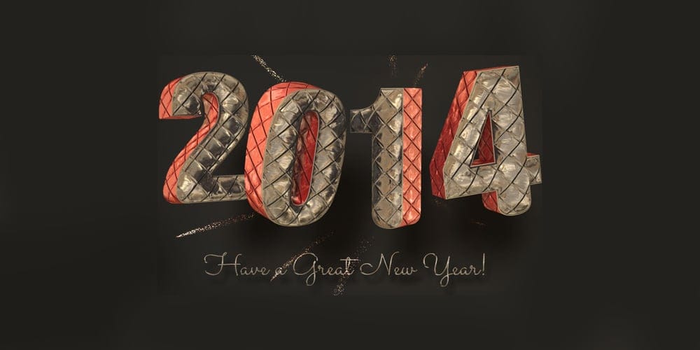 Best Collection of 3D Text Effect Photoshop Tutorials 18 Shiny Inflated Foil 3D Text Effect