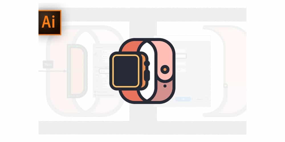 Latest Adobe Illustrator Tutorials 204 Smartwatch Icon