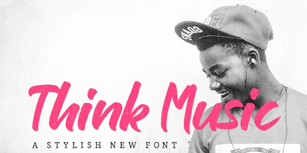 Think Music Script Font