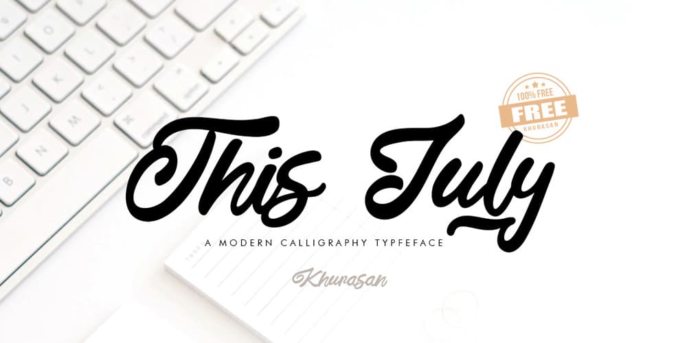 This July Font