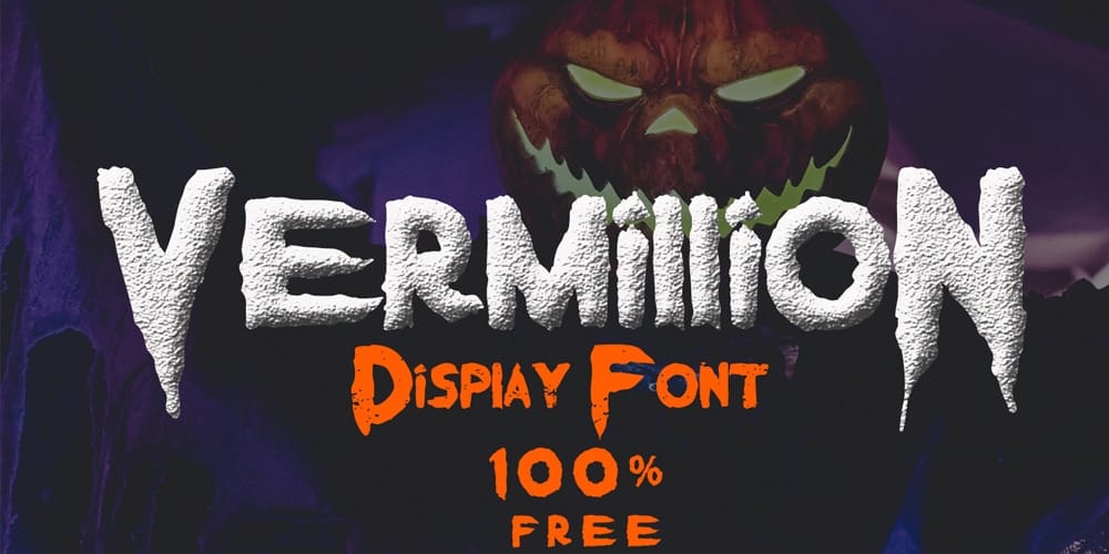 Vermillion Display Font