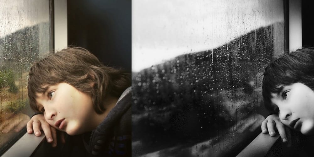 Latest Free Photoshop Actions 69 Black and White Color Effect Photoshop Action