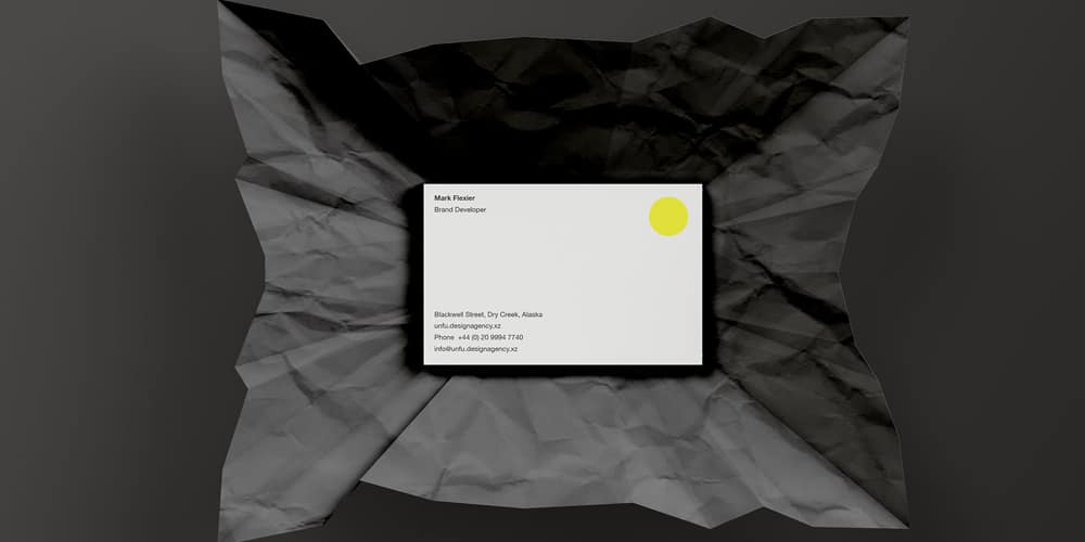 100+ Free Business Card Mockups PSD 495 Business Card Mockup