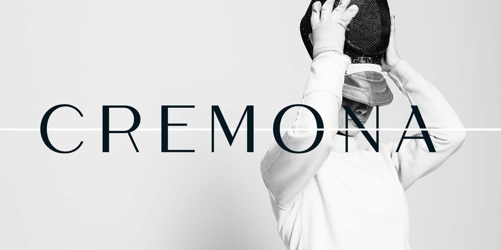 200+ Great Free Fonts for Designers 245 Cremona Sans Typeface