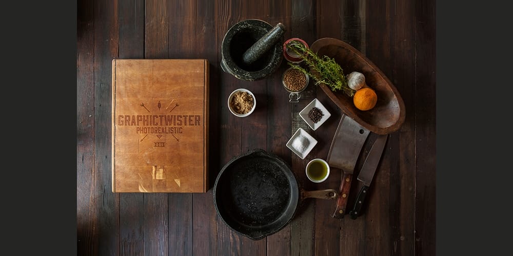 Best Free Scene Creators for Designers 109 Cutting Board Mockup