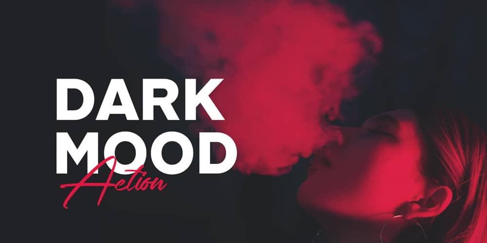 Latest Free Photoshop Actions 284 Dark Mood Photoshop Action