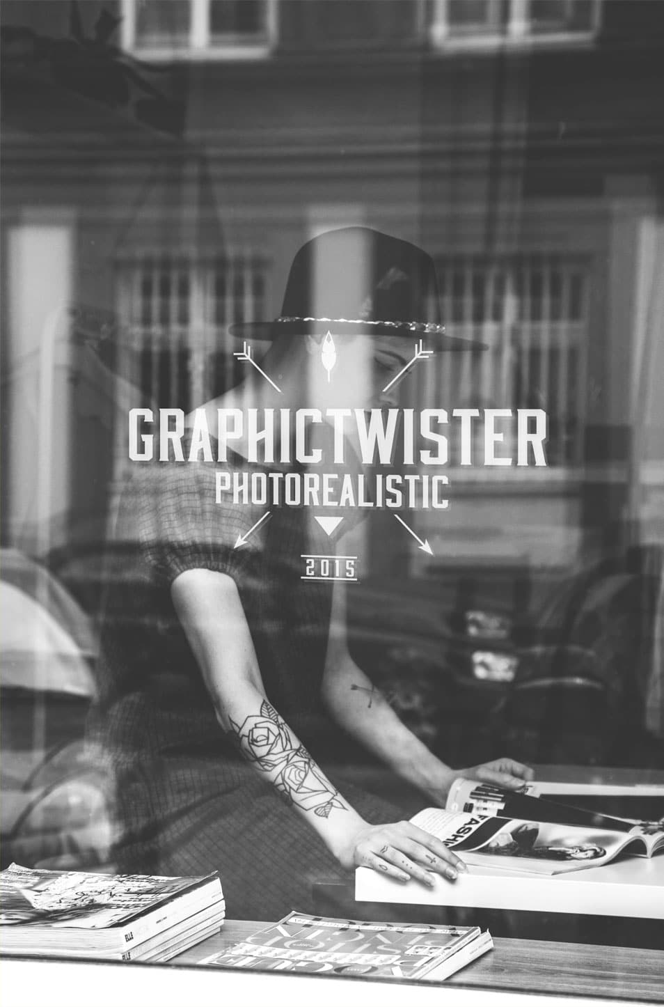 Glass Signage Mockup 2 Glass Signage Mockup