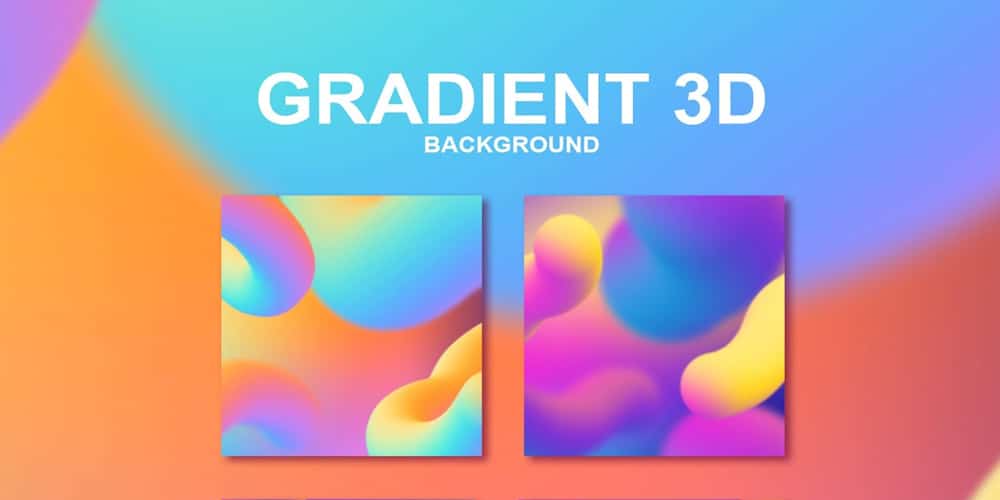 Gradient 3D Background