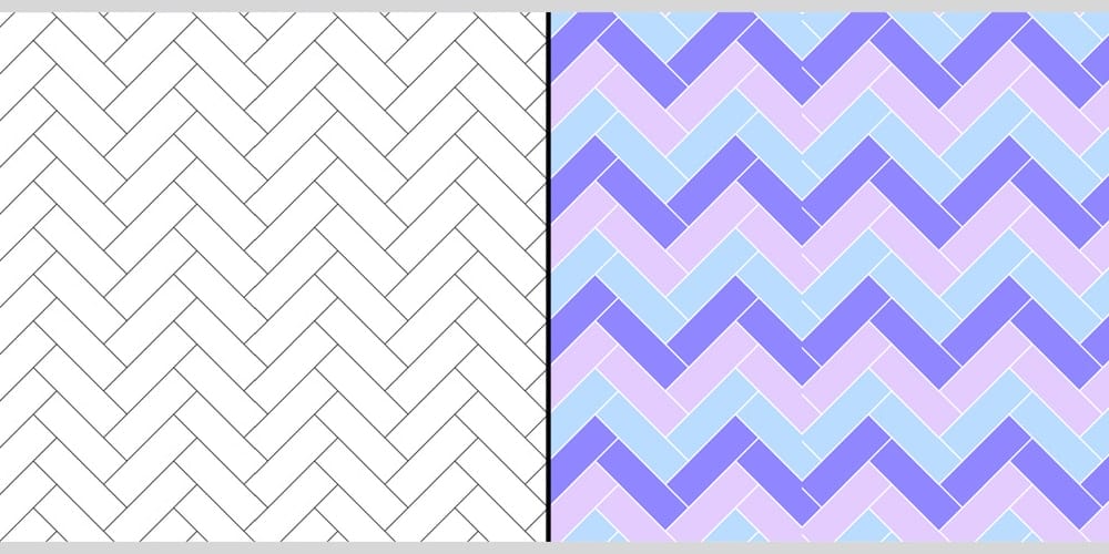 Herringbone-Pattern