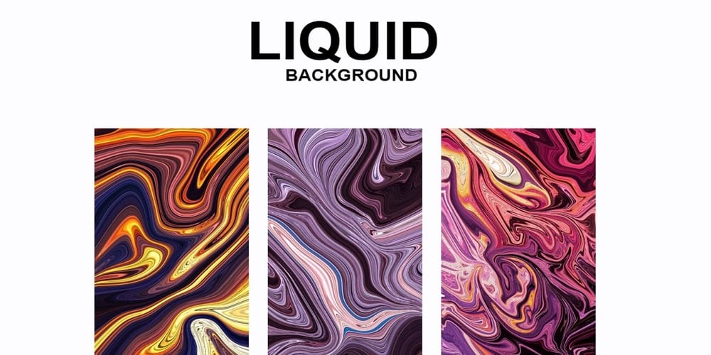 Liquid Abstract Background