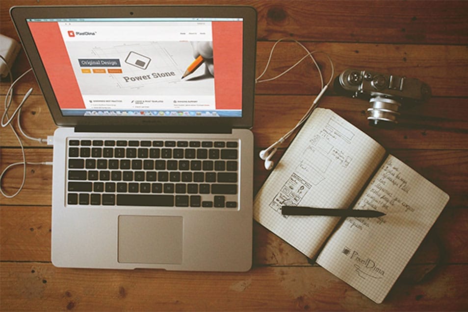 Macbook Air Screen Mockup Free PSD 2 Macbook Air Screen Mockup Free PSD