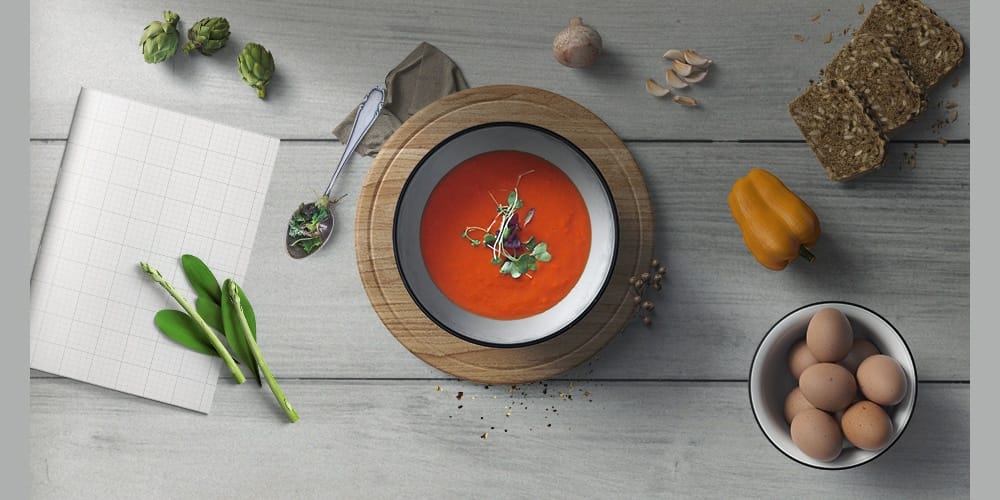 Best Free Scene Creators for Designers 106 Magazine Mockup Template and Food Items