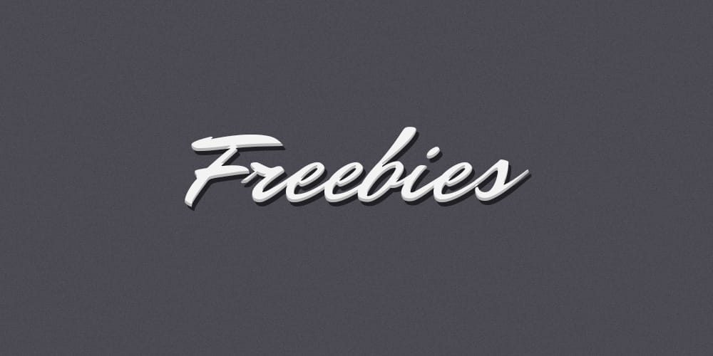 Latest Free Photoshop Text Styles & Effects 196 Milk Candy Photoshop Text Effect