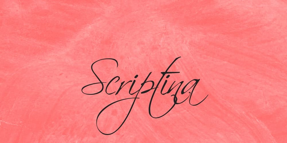 Scriptina Font