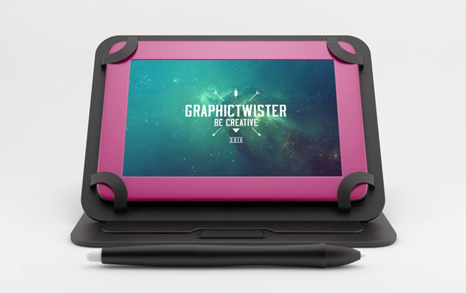 Color Tablet Mockup 2 Color Tablet Mockup