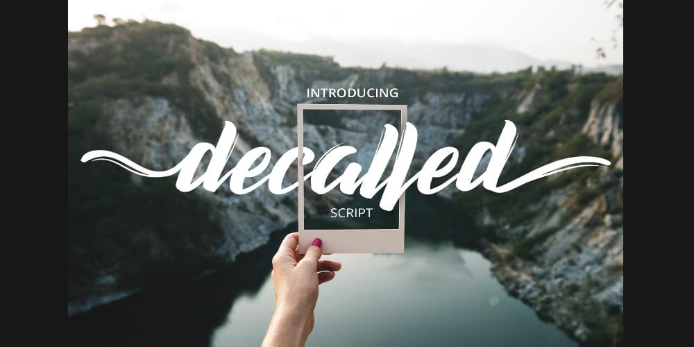 200+ Great Free Fonts for Designers 399 Decalled Script