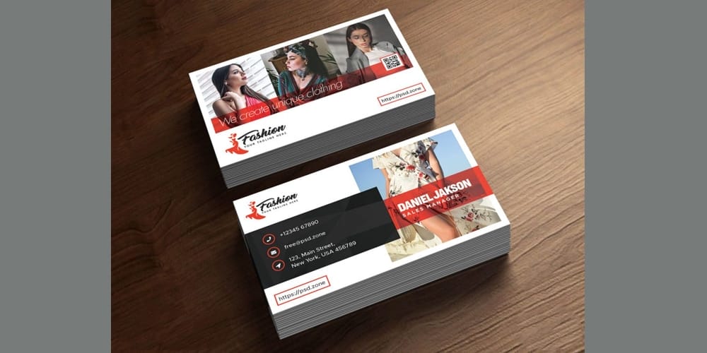 100+ Free Business Cards PSD 25 Fashion Boutique Business Card PSD