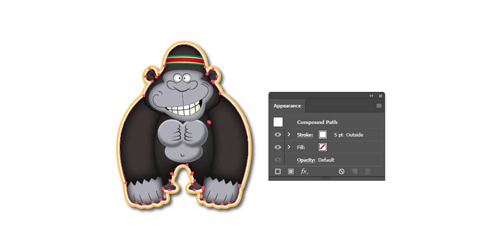 Latest Adobe Illustrator Tutorials 194 Gorilla Sticker