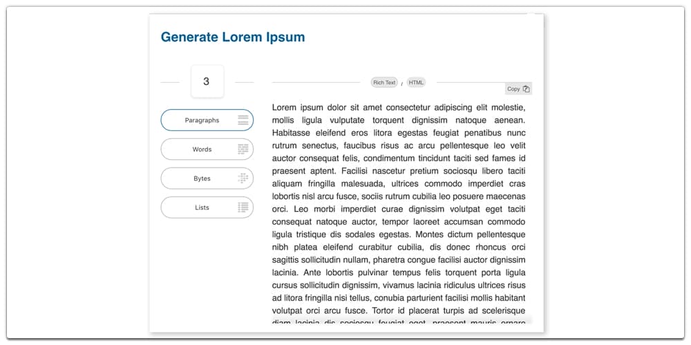 Best Chrome Extensions for Designers 49 Lorem Ipsum Generator