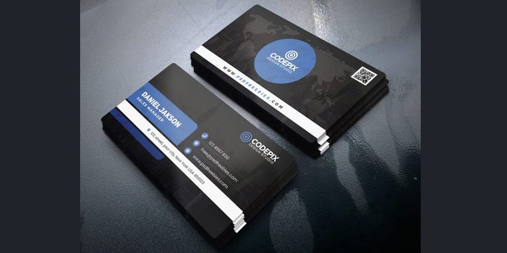 100+ Free Business Cards PSD 372 Minimal-Business-Card-Template-PSD