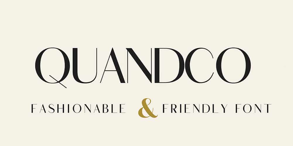 Quandco Font