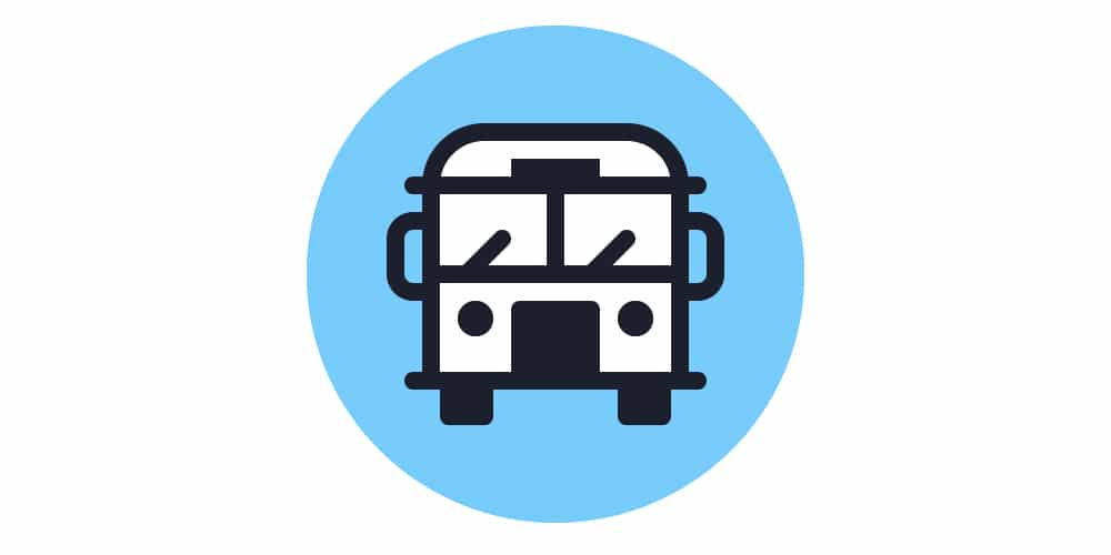 School Bus Icon