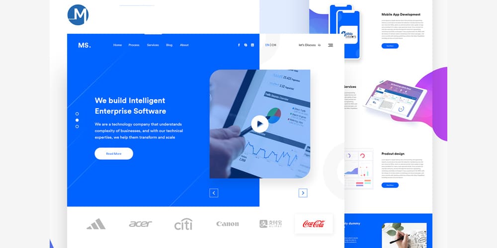Best Free Web Templates 2023 387 Simple Multipurpose Web Template