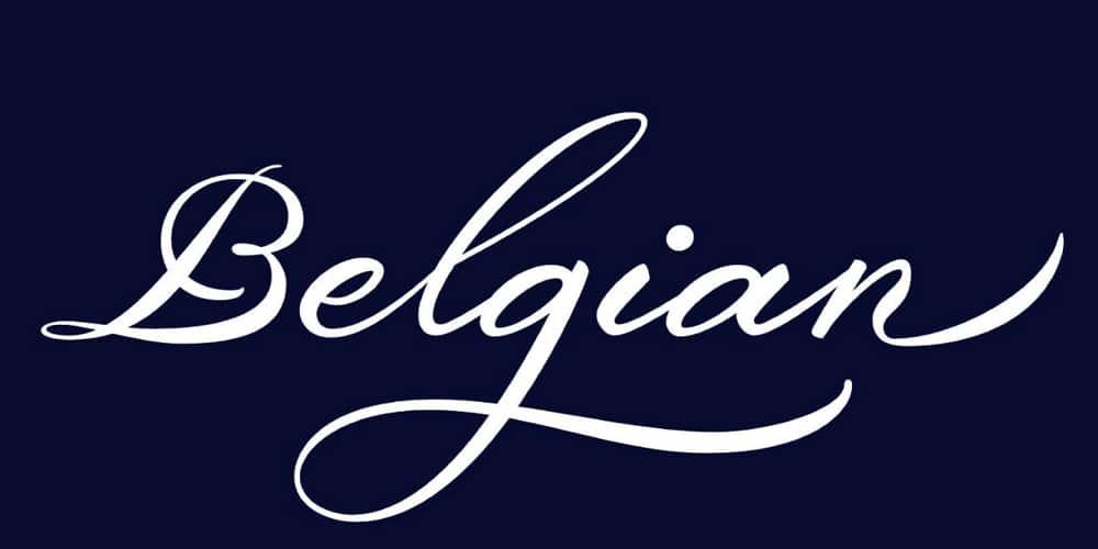200+ Great Free Fonts for Designers 681 Belgian Signature Calligraphy Font