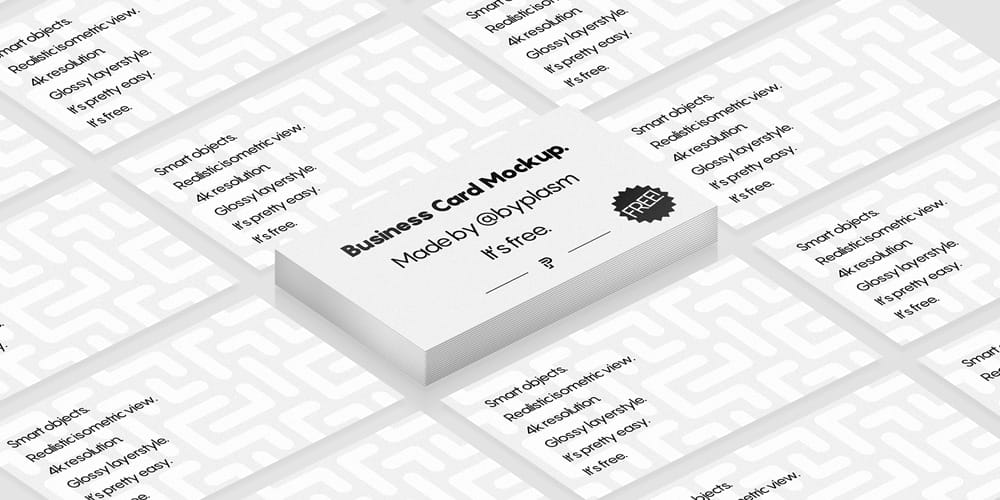 100+ Free Business Card Mockups PSD 835 Business Card Mockup