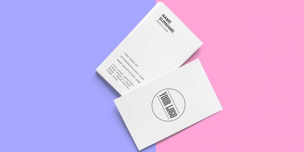 100+ Free Business Card Mockups PSD 230 Business card Mock up PSD