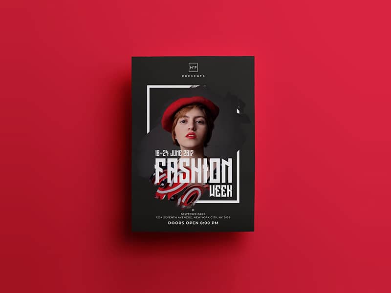 Best Free Flyer Templates 459 Fashion Event Flyer Template PSD