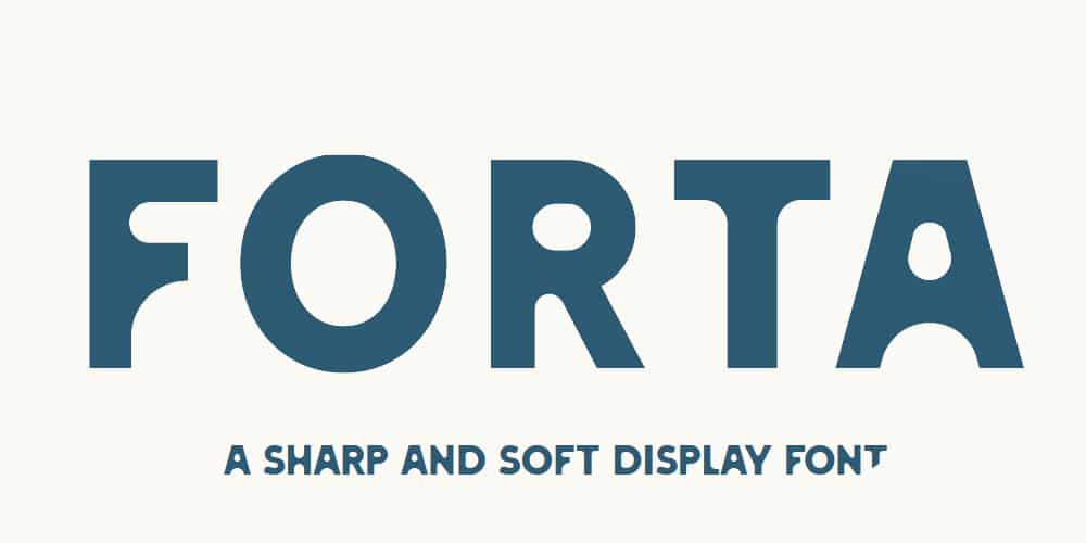 Forta Display Font