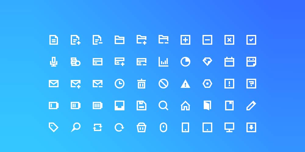 Best Free Icon Sets 2021 201 Free Blocky Icon