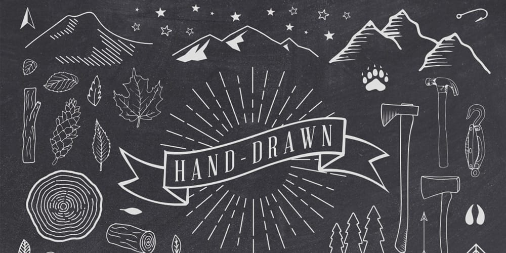 Hand-Drawn-Rustic-Elements